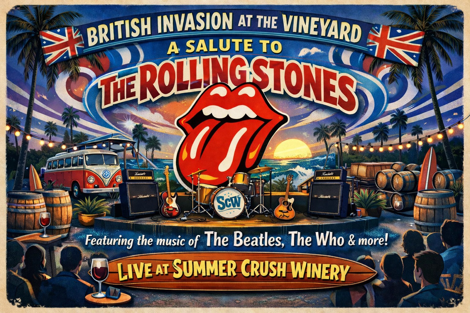 A British Invasion and Salute to The Rolling Stones!! A British Invasion and Salute to The Rolling Stones!!